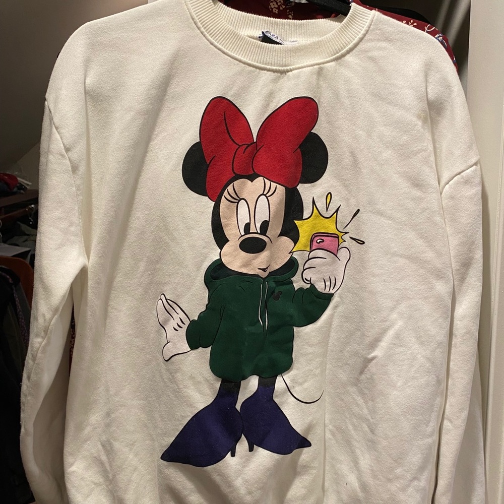 Mine Mouse Pullover Sweatshirt